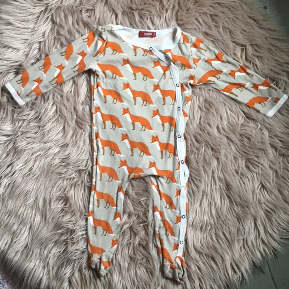 Milkbarn fox pajamas
